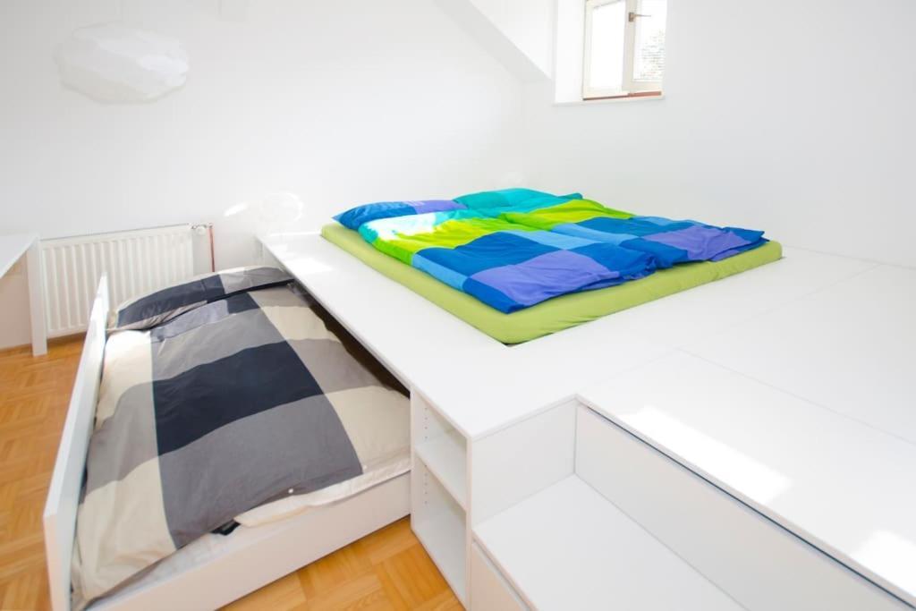 The Cute, Sunny Apartment In The Center +P Liubliana Exterior foto